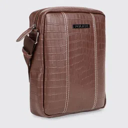 Police Textured Structured Messenger Bag-57