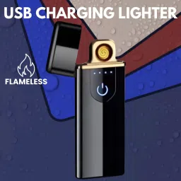 USB Cigarette Lighter for Smoking Windproof Slim Lighter with Fingerprint A129 USB Cigarette Lighter for Smoking Windproof Slim Lighter with Fingerprint A129 Pocket Lighter-picture-36