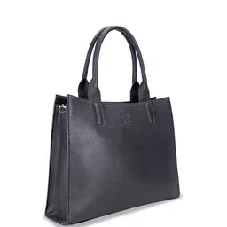 Abelardo De Moda Leather Structured Handheld Bag image 3