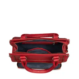 HiLEDER Leather Structured Handheld Bag image 4