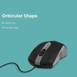 Foxin Smart Wired Ambidextrous Optical Mouse image 4