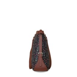 ZOUK Women Ethnic Motifs Printed Laptop Structured Hobo Bag image 4