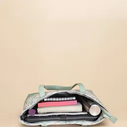 Anouk White Floral Printed Structured Shoulder Bag image 4