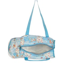 Kuber Industries Blue Printed Structured Shoulder Bag image 3
