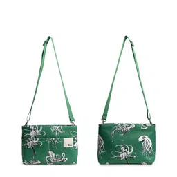 DailyObjects Printed Structured Sling Bag With Quilted image 4