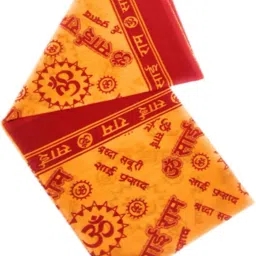 90 Degree Poly Cotton Printed Men, Women Shawl-image-22