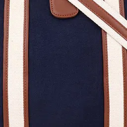 Womanix Striped Structured Handheld Bag image 5