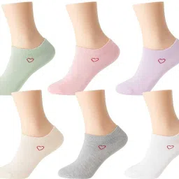Women Solid Low Cut, Ankle Length-image-55