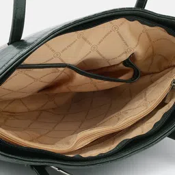 Lino Perros Croc Textured Structured Shoulder Bag image 5