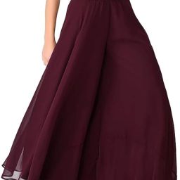 Solid Faux Georgette Women Harem Pants-image-43