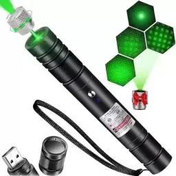 DMCEF Laser Light Pointer With Different Modes, Rechargeable, Charger Inside image 3