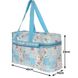 Kuber Industries Blue Printed Structured Shoulder Bag image 5