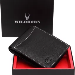 Men Casual Black Genuine Leather Wallet - Regular Size-image-99