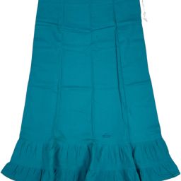 Belizzi Paridhan Nice Blue Pure Cotton Petticoat-image-1