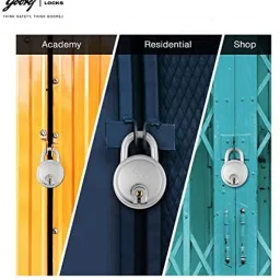 godrej Round 5 Levers 3 Keys Padlock image 4