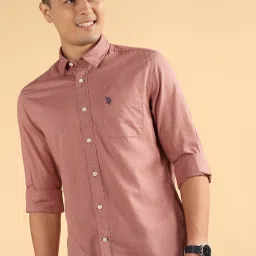 Men Regular Fit Printed Cut Away Collar Casual Shirt-image-80