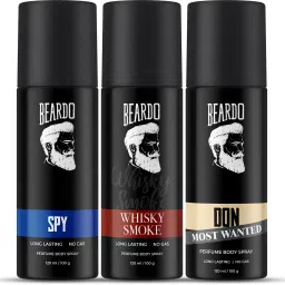 Long Lasting Deo Sprays Combo for Men | Spy, Whiskey Smoke & Don Most Wanted Deodorant Spray - For Men-47