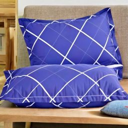 LUXURY Polyester Fibre Abstract Sleeping Pillow Pack of 2-image-7