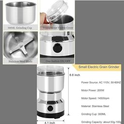 classic-hub Multifunction Smash Machine Household Electric Cereals Grain Grinder Coffee Bean Seasonings Spices Milling Ultra Fine Dry Food Powder Machine image 4