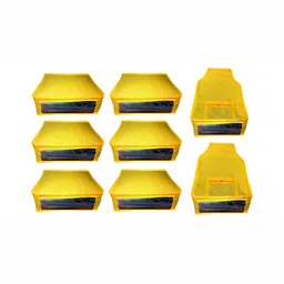 atorakushon Set of 8 Yellow-Coloured Reusable Clothes Storage Bags Wardrobe Organisers-12