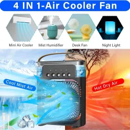 trollgadgets 900 ML Mini Ac Cooler With Mist Humidifier, 7 Colour Led Lights Cooler-picture-33