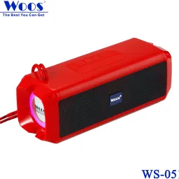 WOOS Wireless Audio Home Portable Subwoofer With Small Speaker With Light Card 10 W Bluetooth Speaker image 2