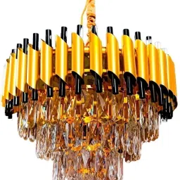 Modern Crystal Chandeliers 500 mm ceiling hanging lamp for home/restaurent/hotel Chandelier Ceiling Lamp-image-17