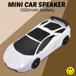 GUGGU F4 (PORTABLE BLUETOOTH SPEAKER) Dynamic Thunder Sound With Long BatteryT432 5 W Bluetooth Laptop/Desktop Speaker-picture-1