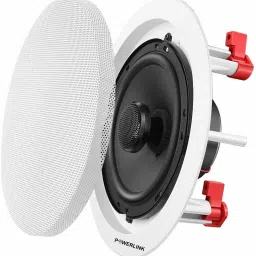 Powerlink Bluetooth Flush Mount Ceiling Speaker (Pack of 1) 30 W Bluetooth Home Audio Speaker-4