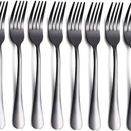 Modern Design Dinner black fork Spoons Stainless Steel Dinner Fork, Fruit Fork, Salad Fork, Serving Fork Set-2