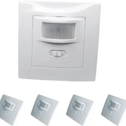 Geld Tech PIR WALL-MOUNTED HIDDEN INFRARED MOTION SENSOR ON\OFF SWITCH | Pack of 5 Wired Sensor Security System-14