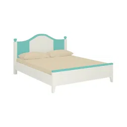 adona Victoria Solid Wood Bed in Misty Turquoise Colour-picture-11