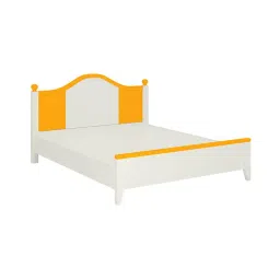 adona Victoria Solid Wood Bed in Mango Yellow Colour-picture-9