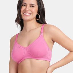 Envie Cotton Medium Coverage Cut and Sew Maternity Bra-image-83