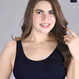LUX VENUS Pack Of 2 Full Coverage Non Padded Cotton Workout Bra With All Day Comfort-picture-15