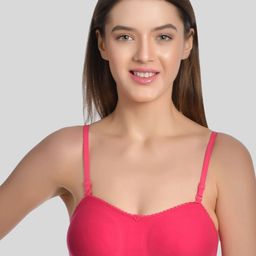 Aimly Non-Padded Non-Wired Full Coverage Cotton T-Shirt Bra All Day Comfort-19