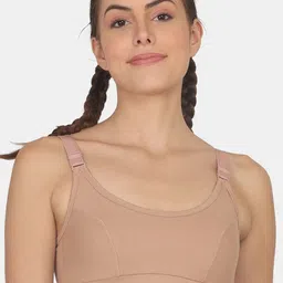 POOJA RAGENEE Cotton T-shirt Bra Full Coverage Non Padded All Day Comfort-16
