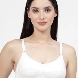 DressBerry White Medium Coverage All Day Comfort Non-Padded Everyday Bra-39