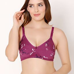 Bodycare Floral Printed Full Coverage Cotton Bra With All Day Comfort-22