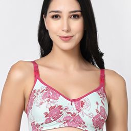 Inner Sense Floral Printed Anti Odour Full Coverage Maternity Bra With Anti Microbial-image-97