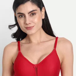 Aimly Full Coverage Non-Padded All Day Comfort Dry-Fit Seamless Cotton T-Shirt Bra-picture-24