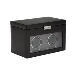 WOLF Black Viceroy Double Winder With Storage-image-87