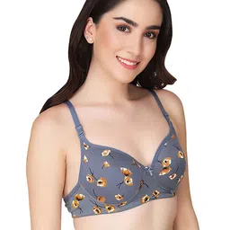 AROUSY Floral Printed Full Coverage Minimizer Bra - 360 Degree Support image 2