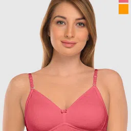 Daisy Dee Pack Of 2 Full Coverage Non Padded Cotton Everyday Bra- All Day Comfort-picture-23