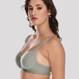 Designer Bugs Pack Of 3 Lightly Padded Cotton Seamless T-Shirt Bra image 4