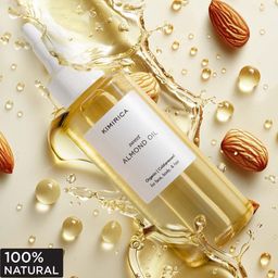 Kimirica Pure Cold Pressed Sweet Almond Oil For Hair Growth - 100ml-27