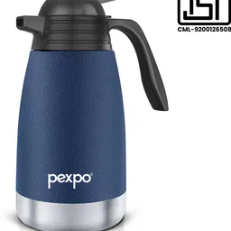pexpo Stainless Steel Vacuum Insulated Cosmo Carafe, Hot and Cold Tea/Coffee 600 ml Flask-picture-11