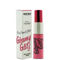 BeautyRelay London Marker Gleamy Glitz Non-Transfer Liquid Lipstick 10g - True Magenta 07-36