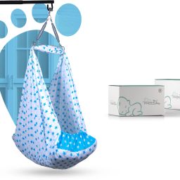 Cradle for baby with sliding window hanger, cradle swing, baby thottil-picture-26