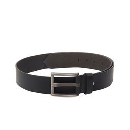Pacific Gold Black Leather Belt-image-43